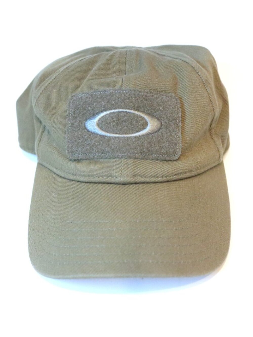 Oakley Hat Cap Fitted Small Medium Green Olive Patch Hydrolix Adult Mens Defect